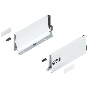 BLUM 378K2702SA Boki szuflady TANDEMBOX, wys. K (115 mm), dł.=270 mm, białe