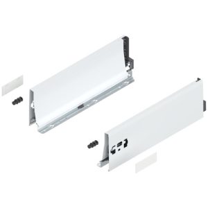 BLUM 378K3502SA Boki szuflady TANDEMBOX, wys. K (115 mm), dł.=350 mm, białe